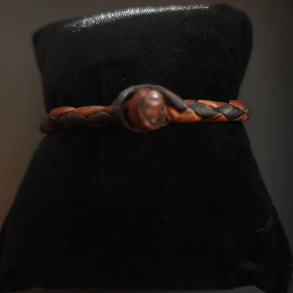 African Braided Leather Bracelet